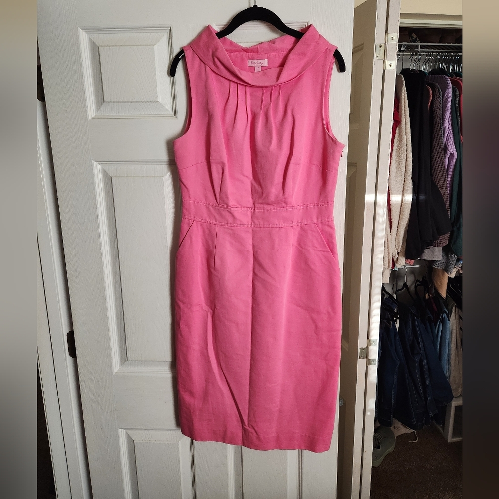 Lilly Pink Sleeveless Dress